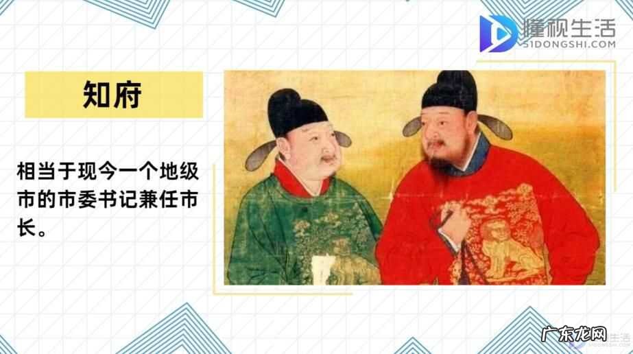 一品到九品与现代官职？ 知府大人相当于现在什么官