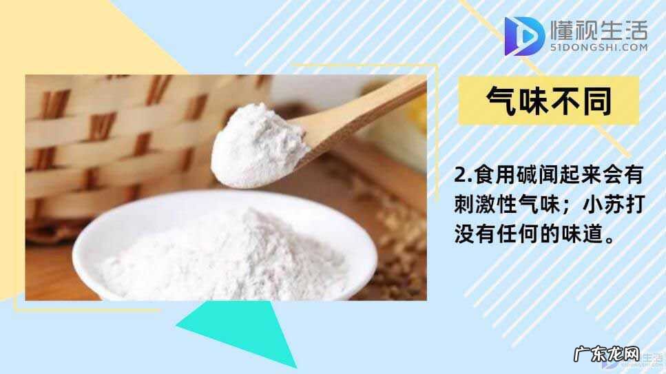 小苏打能替代食用碱吗？ 食用碱和小苏打的区别