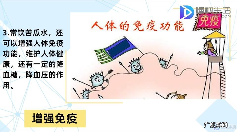 苦瓜泡水喝有什么功效? 苦瓜泡水的功效与作用