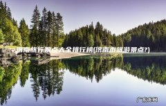 济南市旅游景点? 济南旅行景点大全排行榜