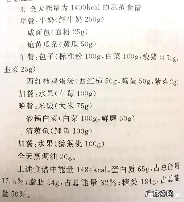 怎么样的减肥食谱比较科学?