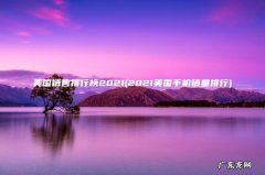 2021美国手机销量排行 美国销售排行榜2021