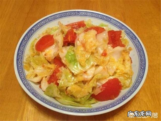 西红柿炒卷心菜的做法是什么?
