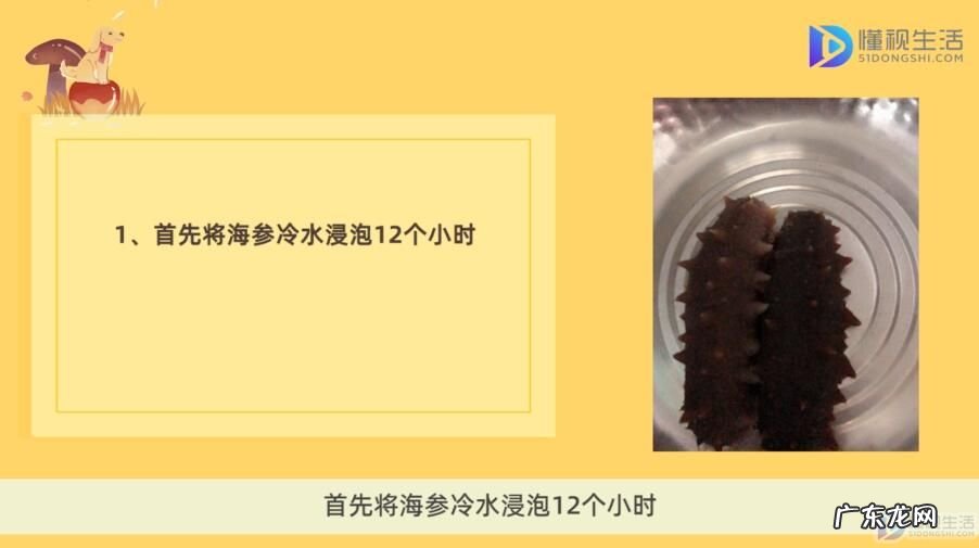 家庭如何泡发干海参窍门