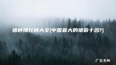 中国最大的猪前十名? 猪种排行榜大全