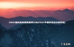 2021年重庆有多少家民宿 2021重庆新房销售量排行榜