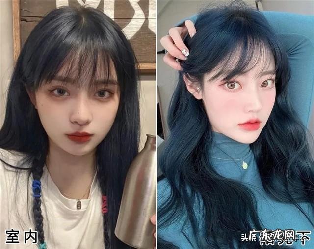 2022最火发色挂耳染 2022流行的挂耳染最新发色长发