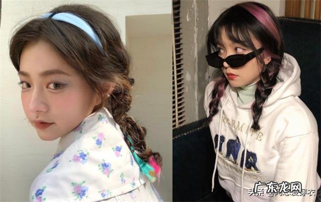 2022最火发色挂耳染 2022流行的挂耳染最新发色长发