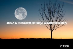 大众车哪款卖得最好 最新大众小轿车销售排行榜