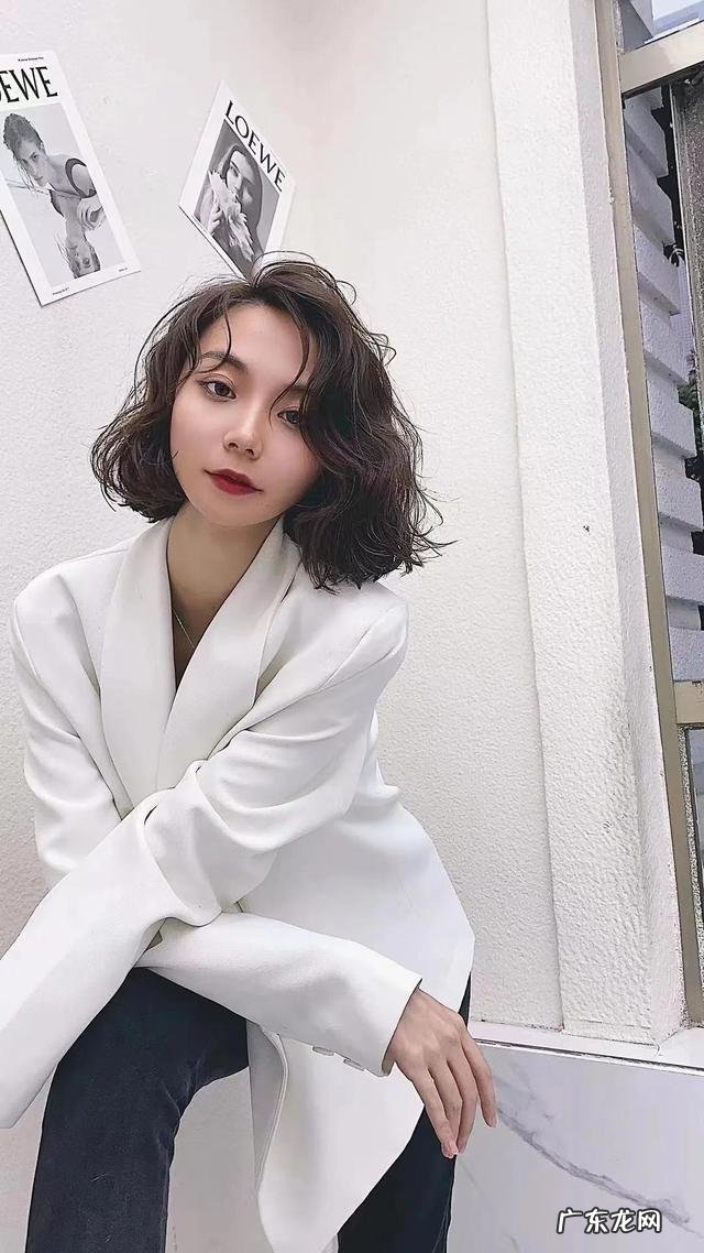 港风慵懒复古短发 2022慵懒法式港风中短发