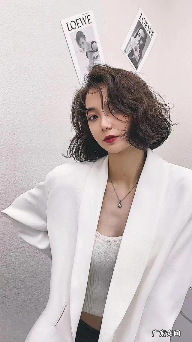 港风慵懒复古短发 2022慵懒法式港风中短发