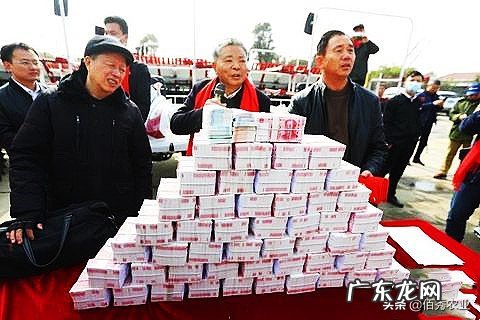 豪横:江西种植大户发年终奖,480万摆在桌上,上百位种植户收益