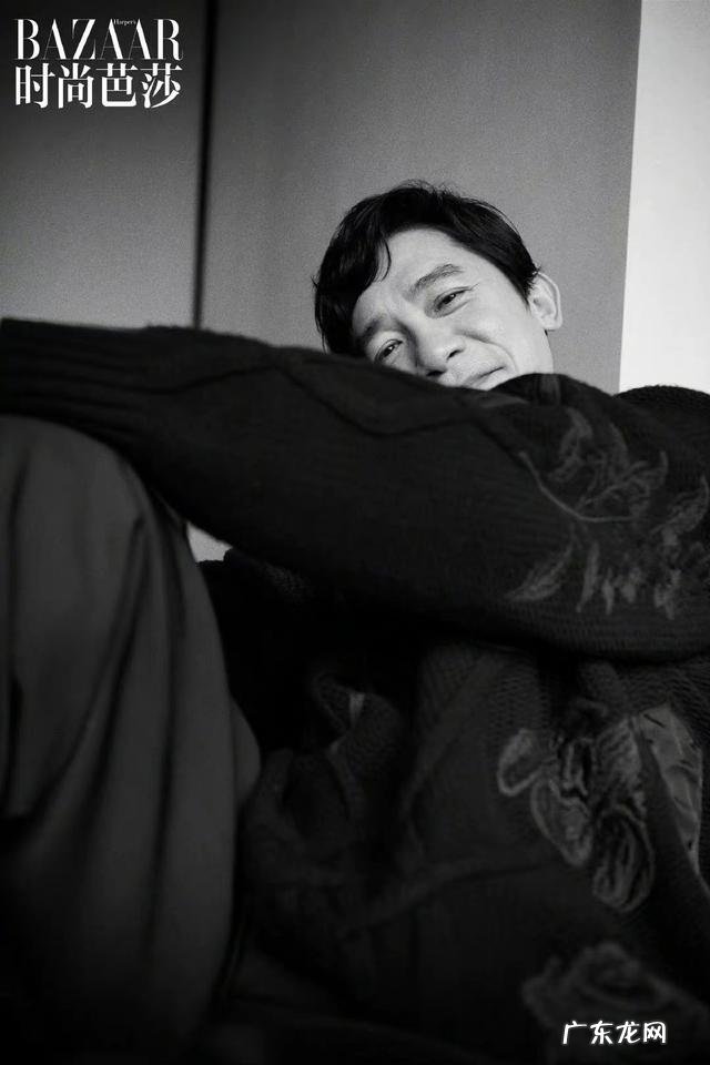 梁朝伟西装壁纸 梁朝伟黑西装造型图片