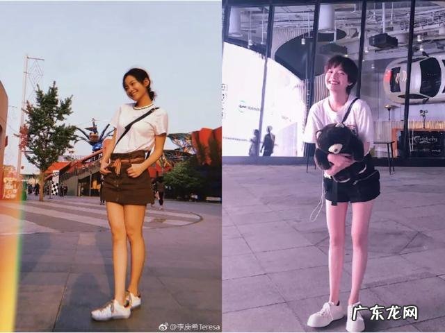 女大学生时尚打扮 一副时髦学生的打扮