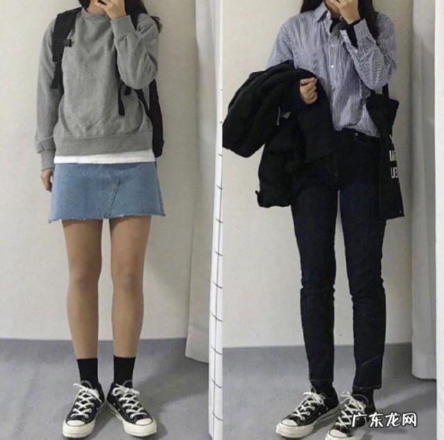 连帽卫衣搭配半身裙子图片 连帽卫衣搭配半身花裙