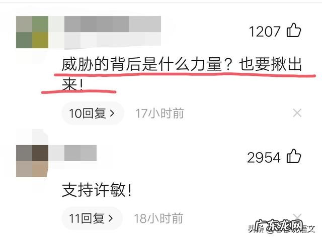在网络直播中,许敏说不怕威胁,就要查明真相。究竟谁在威胁她?