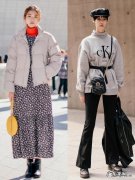 韩国女孩日常穿搭 韩国街头韩系女生穿搭