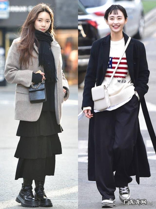 韩国女孩日常穿搭 韩国街头韩系女生穿搭