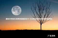 小学副校长竞聘演讲稿 最新小学校长竞聘演讲稿范文3-5分钟