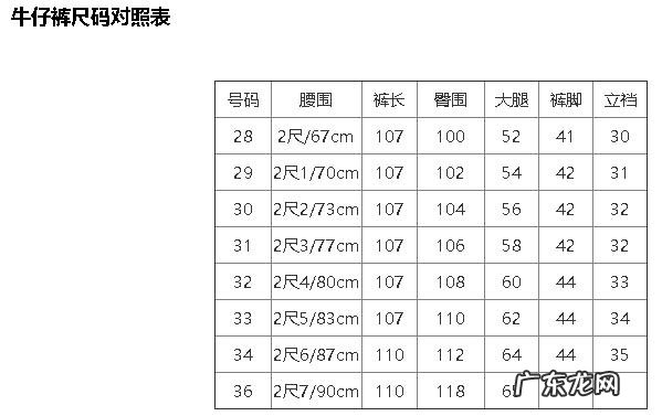 淘宝衣服大小尺码表 淘宝小女生衣服尺码对照表参考,小女生怎么挑尺码