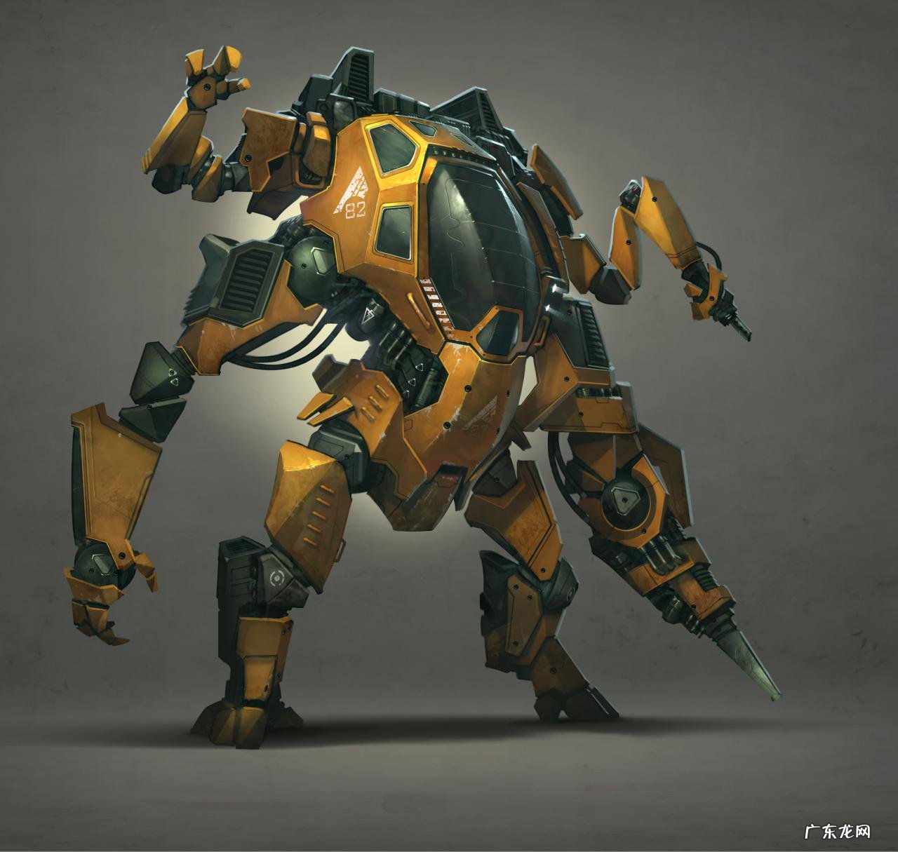 插画设计欣赏!机器人篇