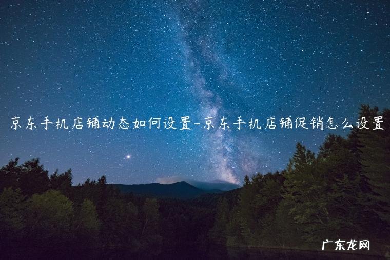 在京东购物下单后怎么在手机上修改地址 京东手机店铺动态如何设置