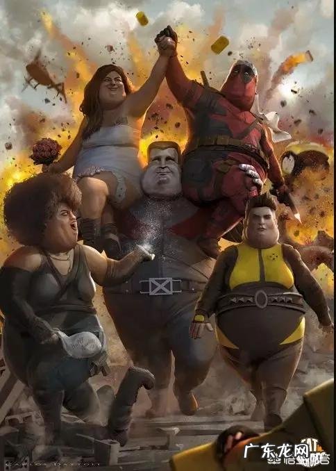 如果动漫里面的人物变胖了，会变成什么样？