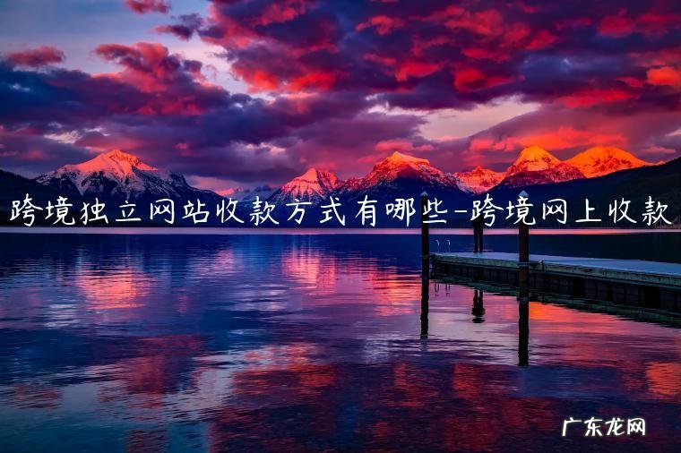 跨境电商收款方式有哪些 跨境独立网站收款方式有哪些