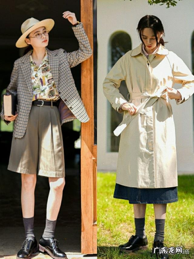 英伦风女生穿衣搭配图 英伦风女生秋季穿搭