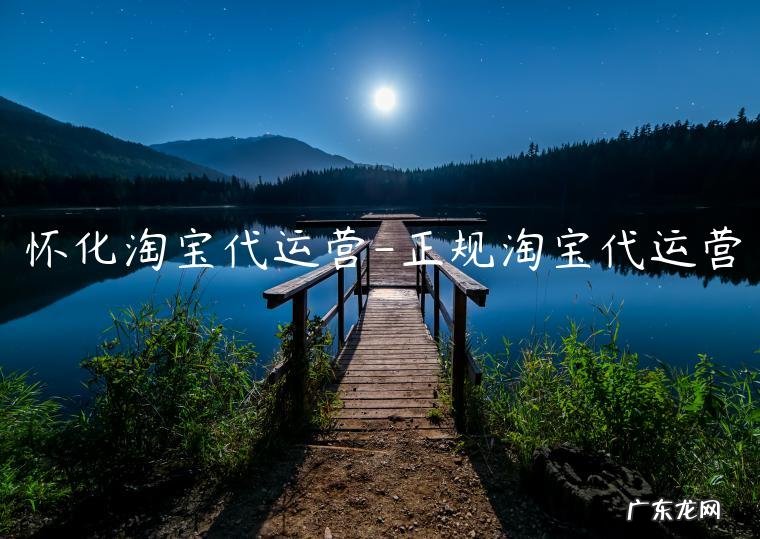 正规淘宝代运营 怀化淘宝代运营