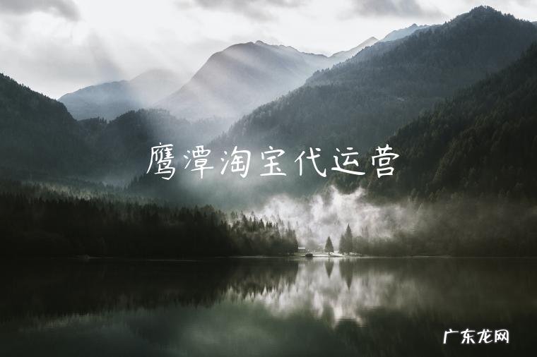 鹰潭淘宝代运营