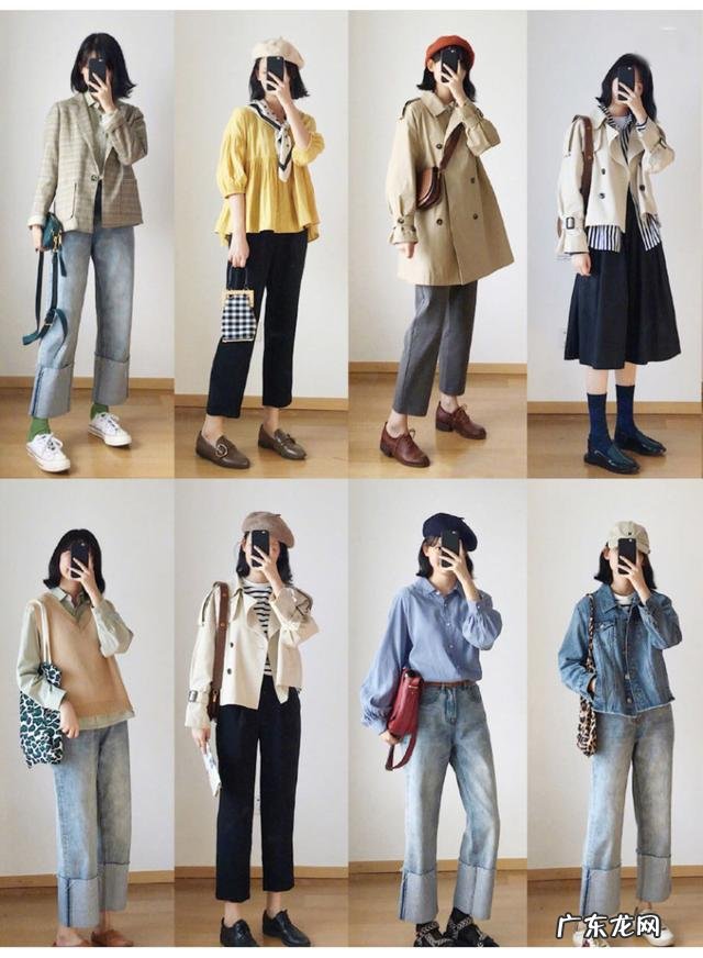 春季穿搭 学生党 12套初春学生党日常穿搭清新自然