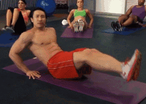 坚持每天做100个两头起,30天能让小肚子变成腹肌吗?