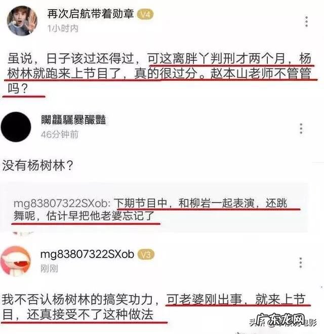 老婆被判刑不到3个月，杨树林现身综艺与柳岩热舞，你怎么看？
