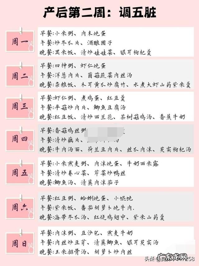 宝妈们产后注意啦！最新产后食谱??产后迅速恢复，全方面滋补？