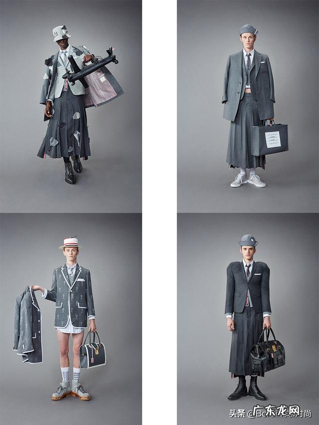 thom browne thom browne 男士短袖套装