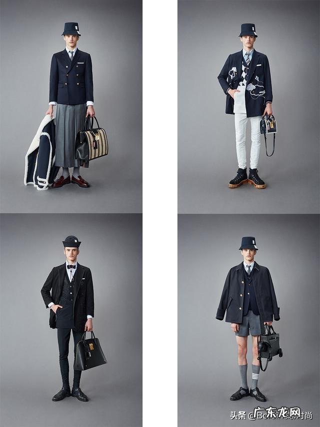 thom browne thom browne 男士短袖套装