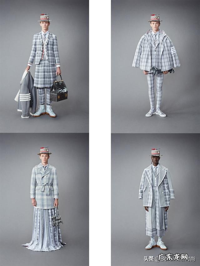 thom browne thom browne 男士短袖套装
