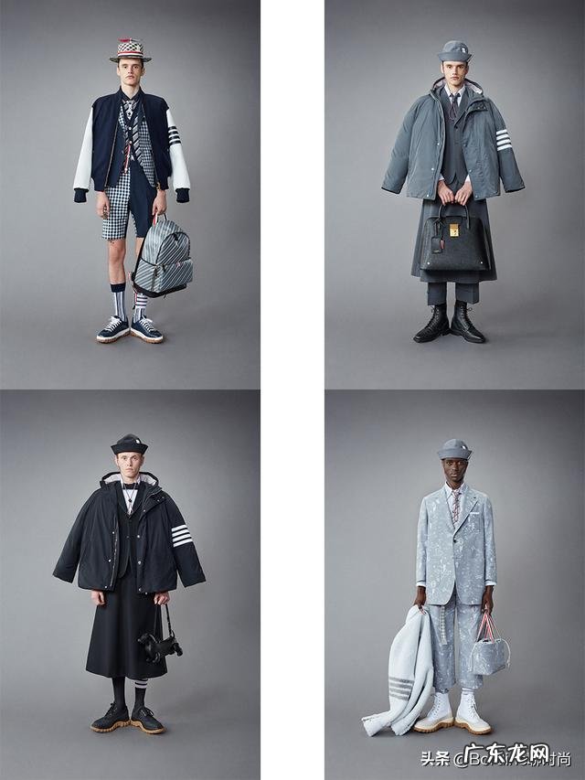 thom browne thom browne 男士短袖套装