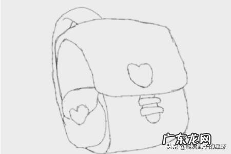 如何画一只卡通儿童书包简笔画?背包简笔画教程?