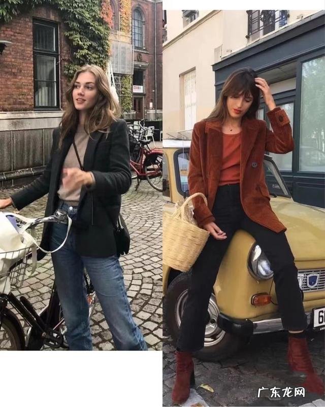 宽腿牛仔裤小西服搭配 2022年最流行的西服搭小脚牛仔裤