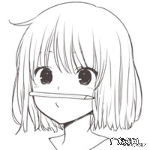 如何绘画可爱的小女生头？ q版绘画教程可爱女生
