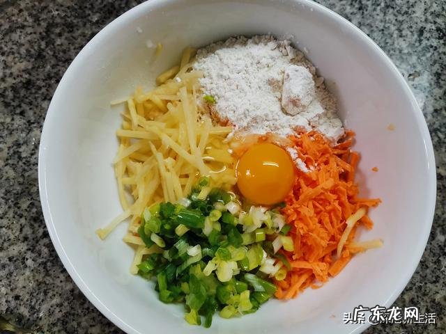 土豆丝红薯丝适合一起烙饼吃吗?