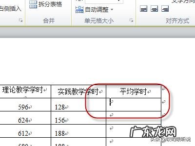 2010版word文档中表格求平均值如何运用公式计算