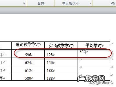 2010版word文档中表格求平均值如何运用公式计算