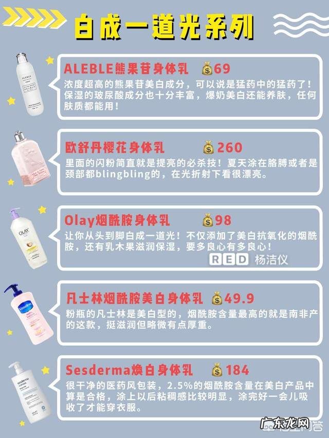 身体乳大家都用的哪个牌子?