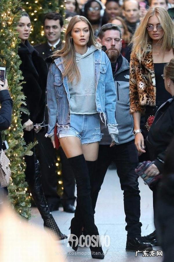 在冬季，过膝靴如何搭配显高还显瘦？