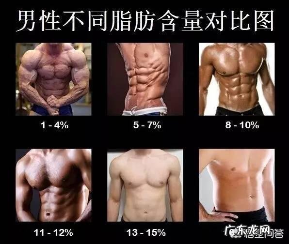 男性体脂率为14.6%,腹部还会显赘肉吗为什么