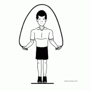 男，35岁，每天跳绳1000个，有减肥效果吗？