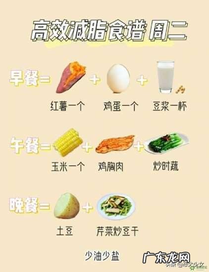 有没有适合女生减脂的食谱？